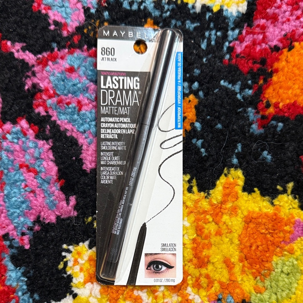 Maybelline Lasting Drama Matte Eyeliner in Jet Black